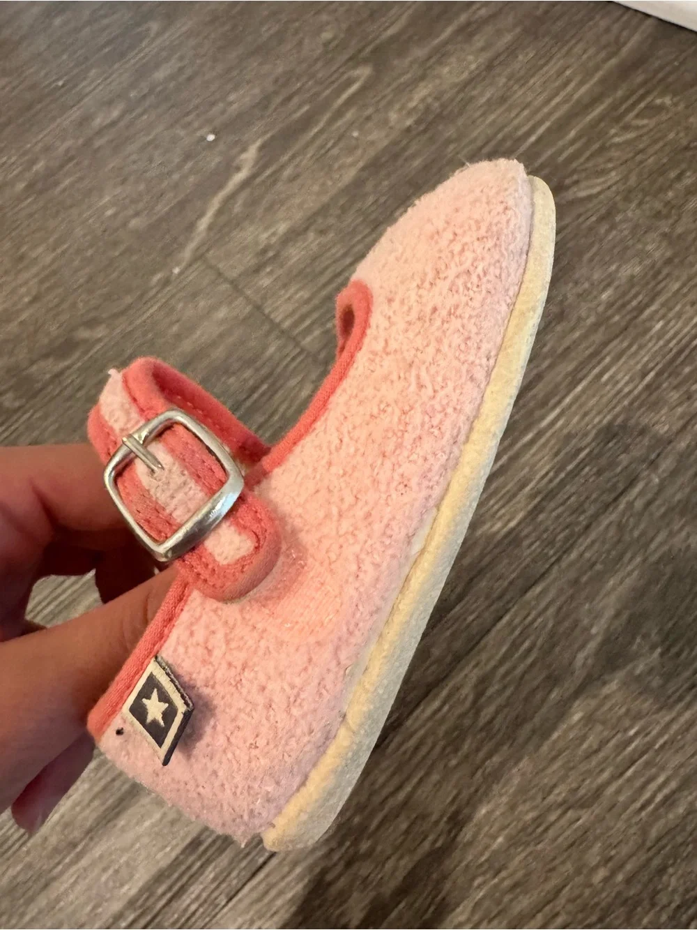 Bonton Pink Girls' Mary Jane Shoes